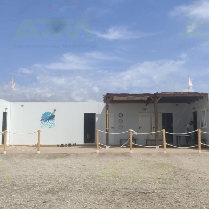 Conjunto modular para Club de Submarinismo para la costa de Granada